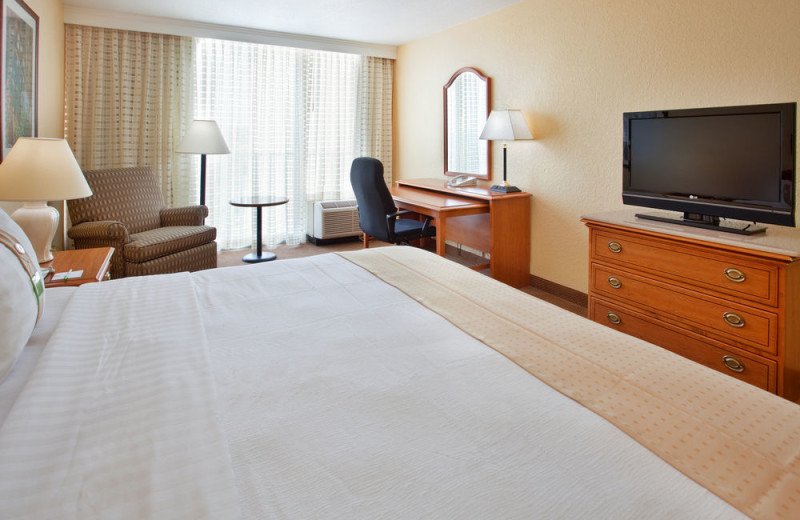 Guest room at Holiday Inn Mayaquez & Tropical Casino.