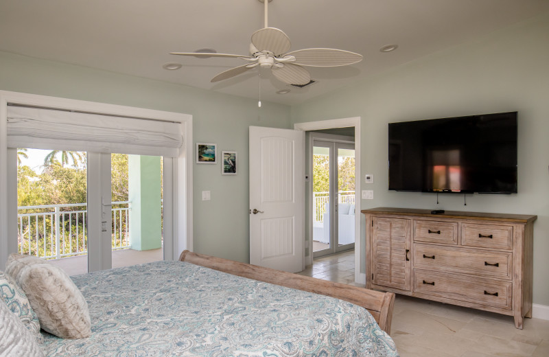 Rental bedroom at Florida Keys Vacations Inc.