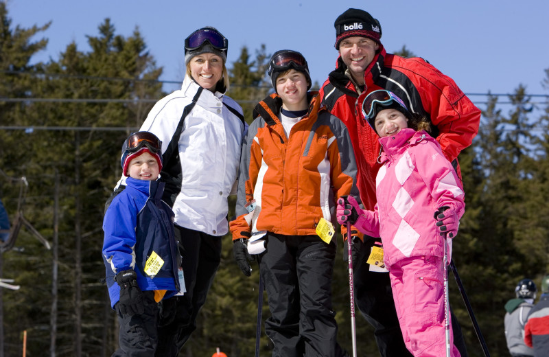 Skiing at Hope Lake Lodge & Indoor Waterpark.