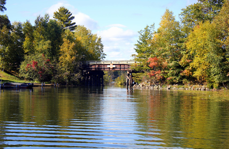 Lake view at Nitschke's Northern Resort.