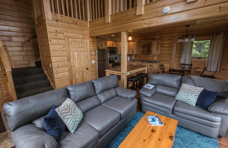 Cabin exterior at Stonegate on Superior.