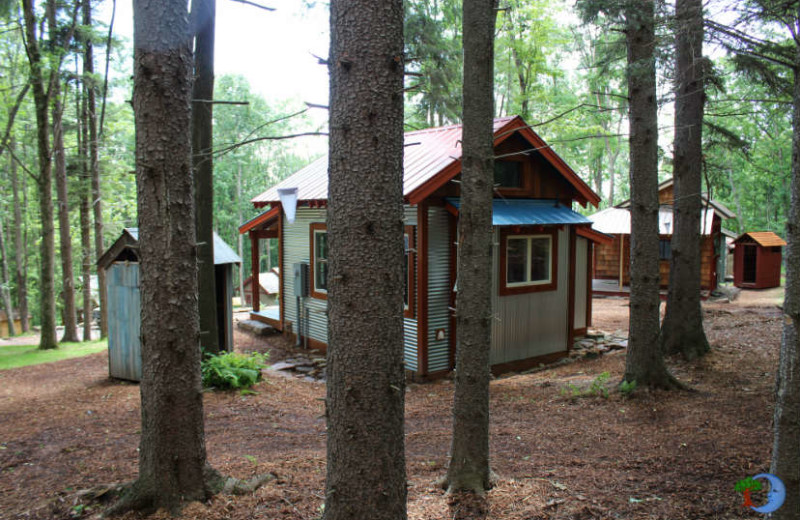 Tiny houses at Blue Moon Rising.