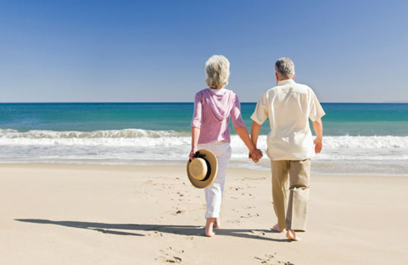 Couple at Edison Beach House.