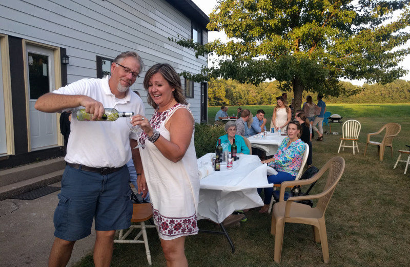 Family at Hop & Vine Inn.