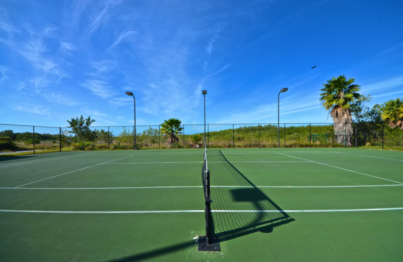 Tennis court at Sunrise Suites Resort.