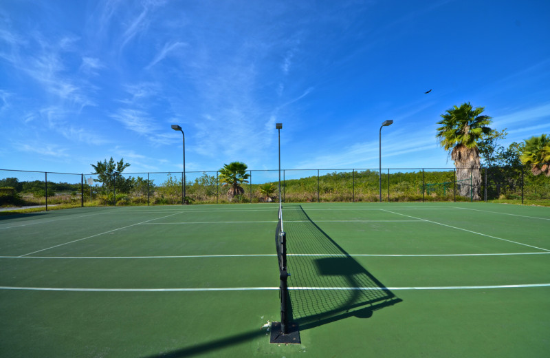 Tennis court at Sunrise Suites Resort.