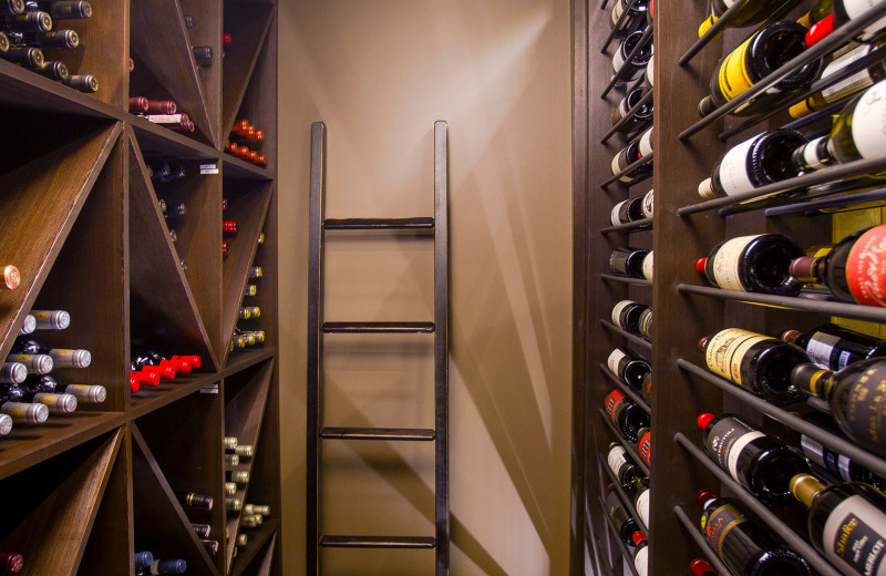 Wines at Bugaboos Lodge.