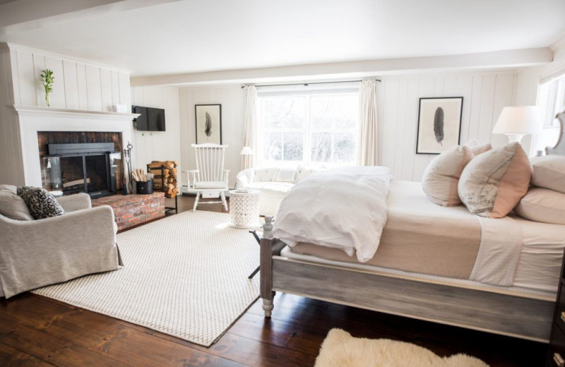 Guest bedroom at Edson Hill.