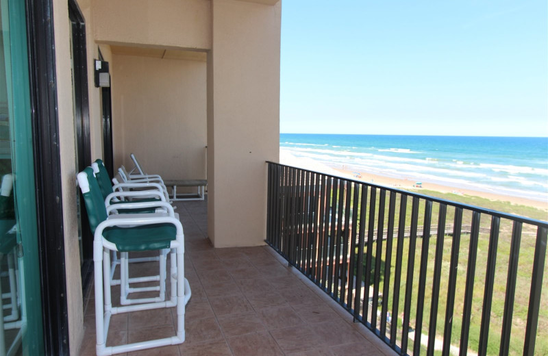 Rental balcony at Seabreeze I.