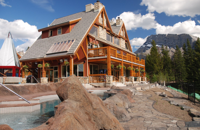 Resort exterior at Banff Lodging Company.