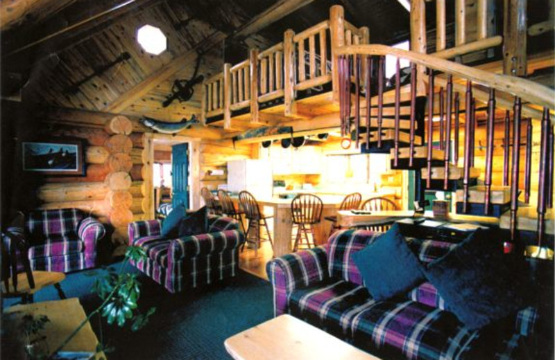 Interior view of Voyageurs Landing Resort.