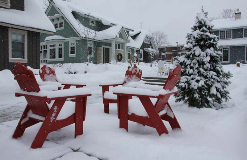 Winter time at Crystal Mountain Resort and Spa.