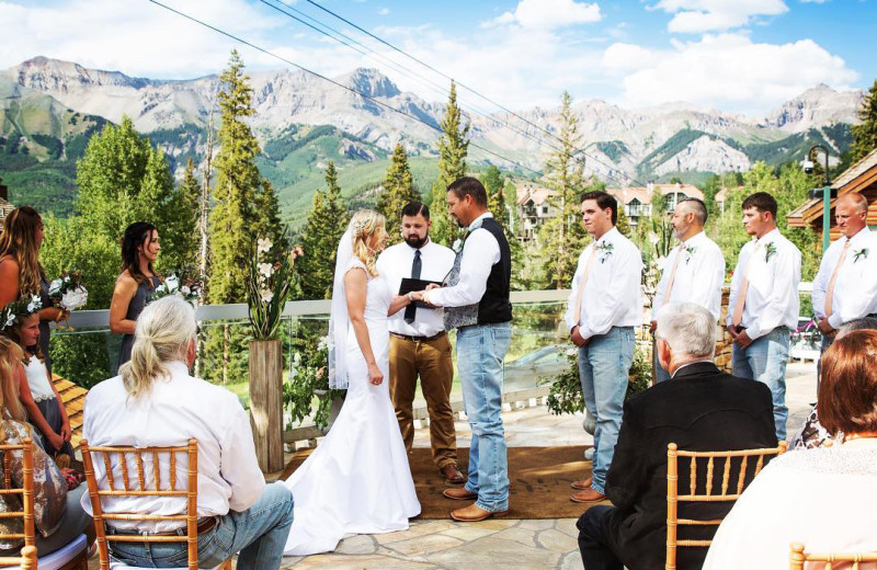 Weddings at Mountain Lodge Telluride.