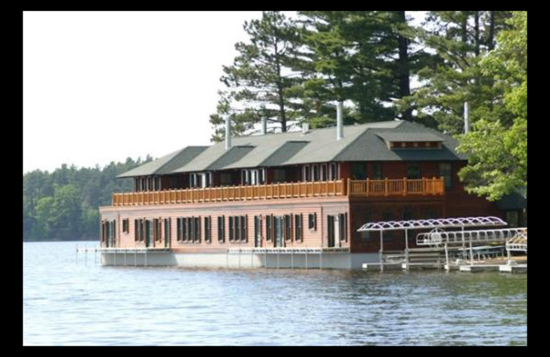 Lake view at Chippewa Retreat Resort.