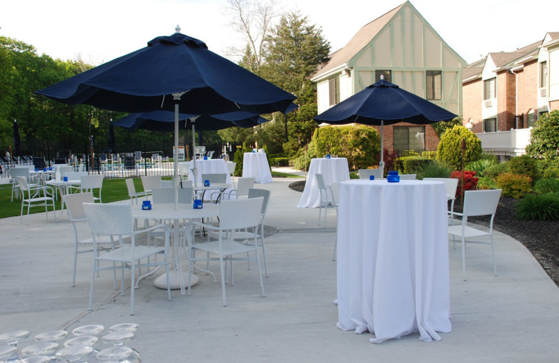 Patio view at Southampton Inn.