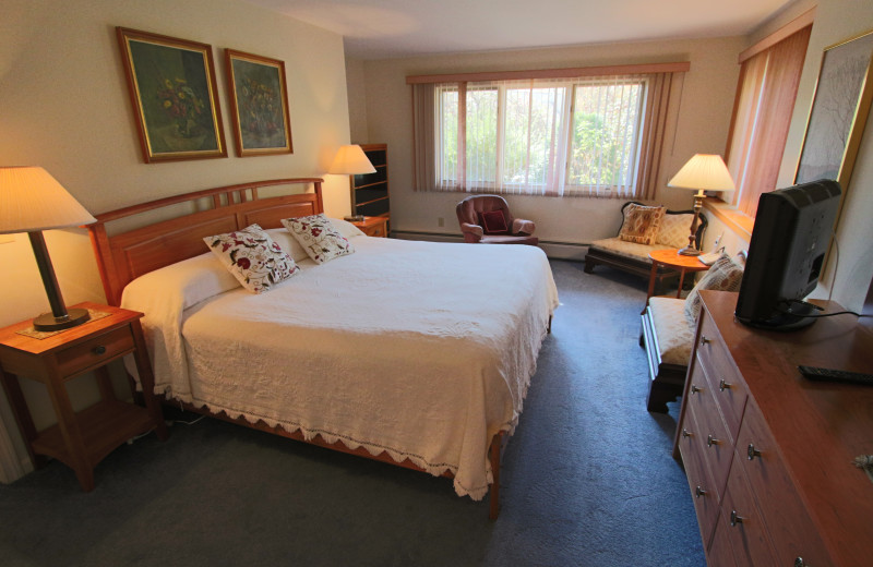 Bedroom view at Mountainside at Stowe.