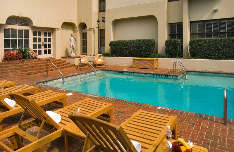 Pool at Charlotte Marriott SouthPark.