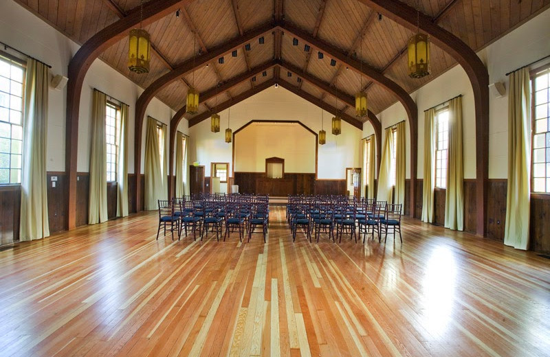 Ballroom at Cavallo Point Lodge.