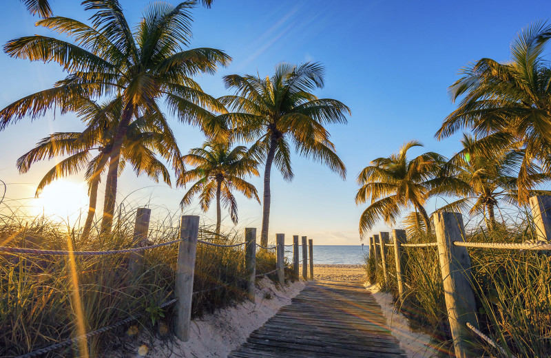 Beach at Rent Key West Vacations.