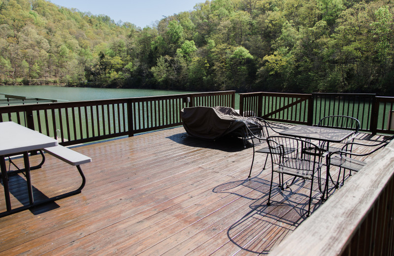 Dock deck at The Great Escape.