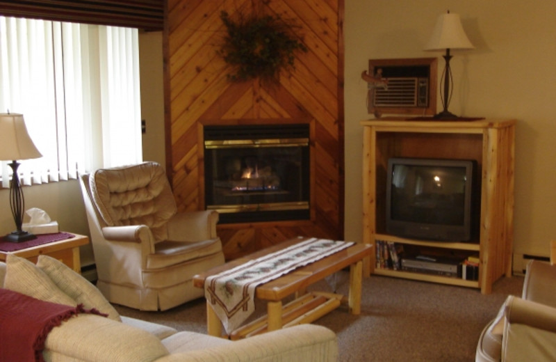 Condo Living Room at Pine Mountain Resort