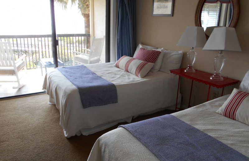 Rental bedroom at Amelia Island Rentals, Inc.