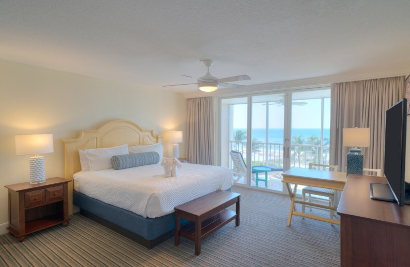 Guest room at Pink Shell Beach Resort