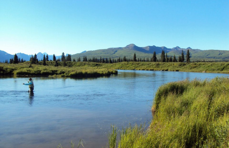 Stream View at Wilderness Place Lodge 