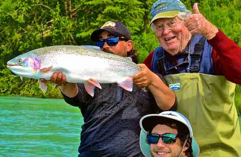 Fishing at Great Alaska Adventure Lodge.