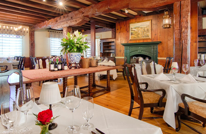 Dining at Boar's Head Resort.