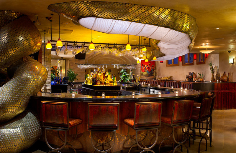 Bar at El Monte Sagrado.