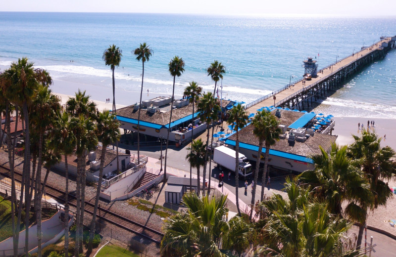 Beach at Sea Horse Resort.