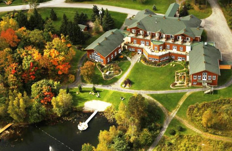 Aerial view of Spa Eastman Health & Wellness Retreat.