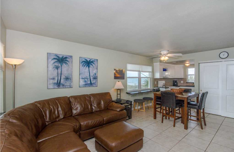 Rental interior at Surf Song Resort Condominiums.