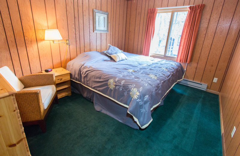 Bedroom at Krueger's Harmony Beach Resort.