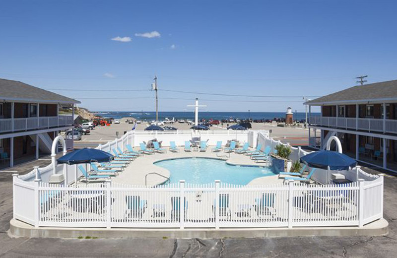 Outdoor pool at Sands by the Sea.