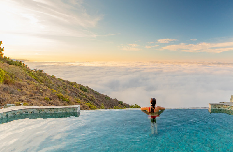 Outdoor pool at Post Ranch Inn.
