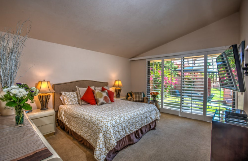 Rental bedroom at Sundance Villas.