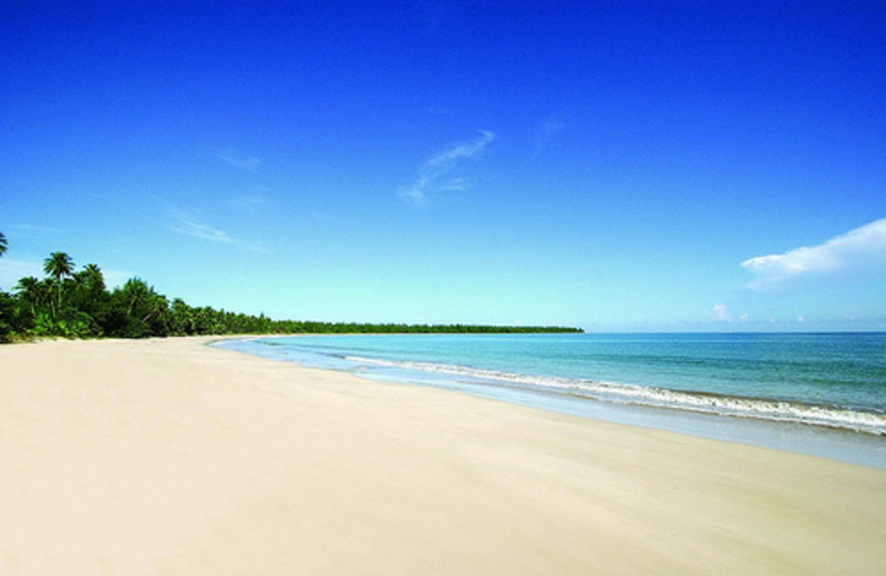 Beach at The St. Regis Bahia Beach Resort, Puerto Rico.