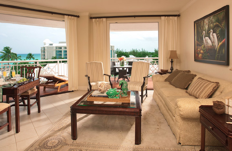 Guest room at Sandals Royal Bahamian Resort and Spa.