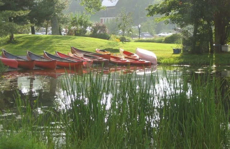 The lake at Pine Vista Resort.