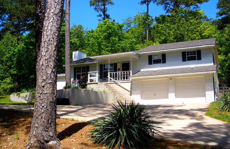 Cabin Exterior at Hidden Hollow Cabins