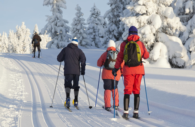 Skiing at Adair Country Inn.