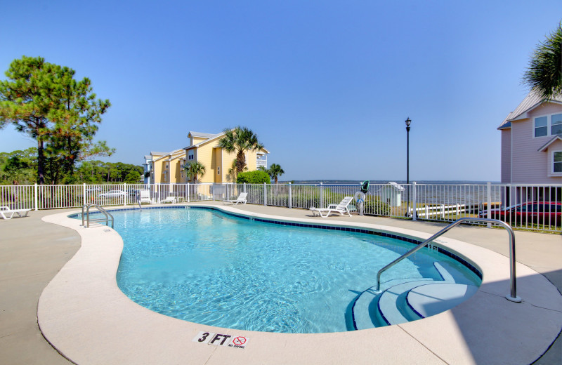 Outdoor pool at Vacation Homes Perdido Key.