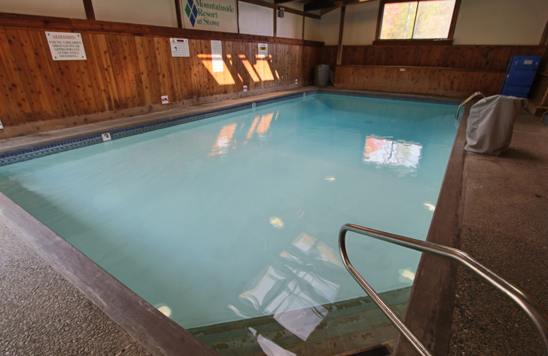 Indoor pool at Mountainside at Stowe.