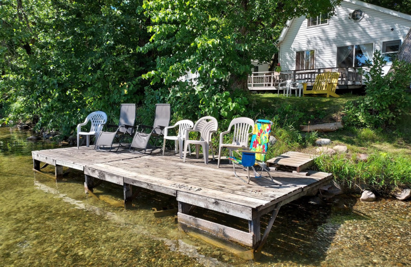 Cottage exterior at Woodlawn Resort.