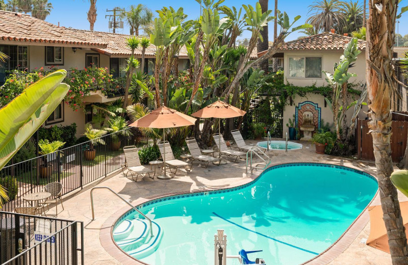 Outdoor pool at Inn By The Harbor.