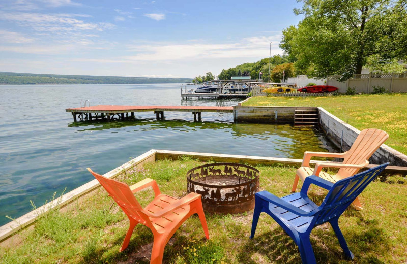 Rental beach at Finger Lakes Premiere Properties.