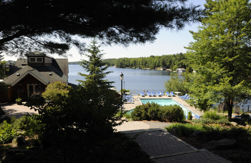 Lake view at Rocky Crest Golf Resort.