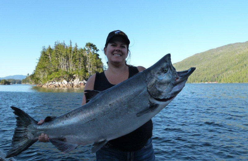 Fishing at Black Gold Lodge